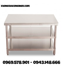 Bàn Inox 3 tầng BI-04