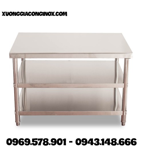 Bàn Inox 3 tầng BI-04
