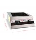 Bếp từ công nghiệp mặt lõm 3.5KW HZD-3.5KW-AX