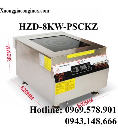 Bếp từ phẳng có hẹn giờ 8KW HZD-8KW-PSCKZ