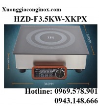 Bếp từ công nghiệp lắp âm vuông 3.5KW HZD-F3.5KW-XKPX