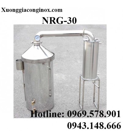 Nồi nấu rượu dùng gas 30 lít NRG-30